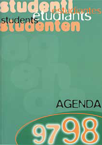 Studentenagende 1997-1998